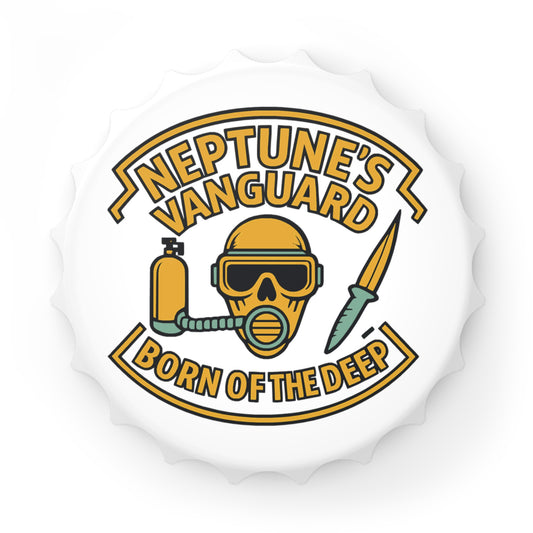 Neptune’s Vanguard Bottle Opener — Born of the Deep Scuba & Spearfishing Design