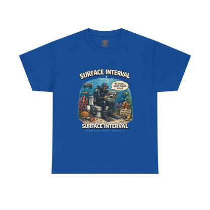 Funny Scuba Diver T Shirt | No Rush Good Things Float