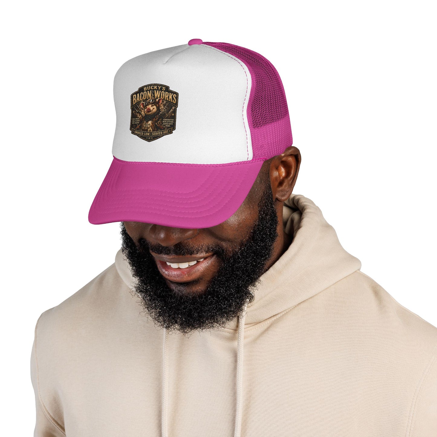 Bucky’s Bacon Works Trucker Cap