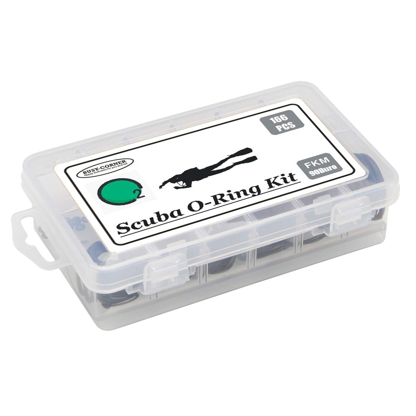 166 Pieces O-Ring Kit