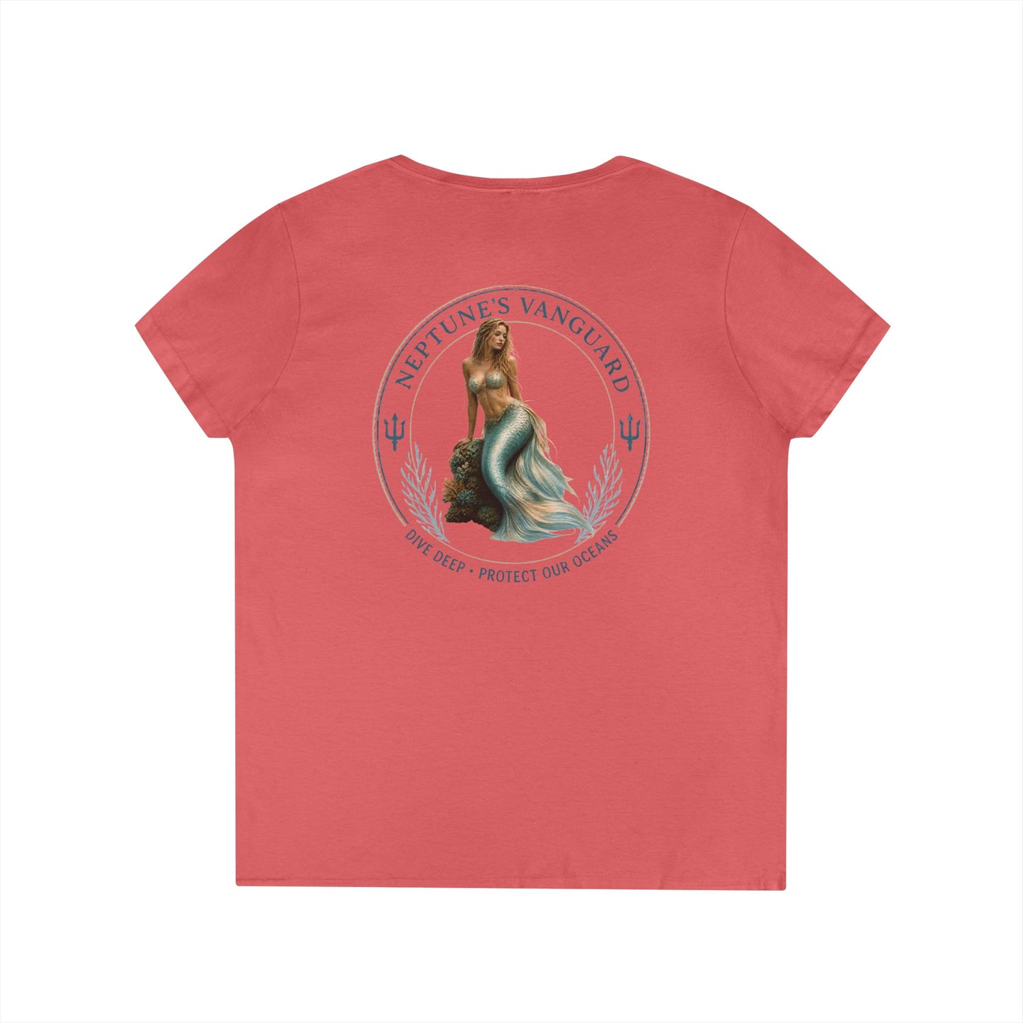 Explore Respect Protect V-Neck Tee