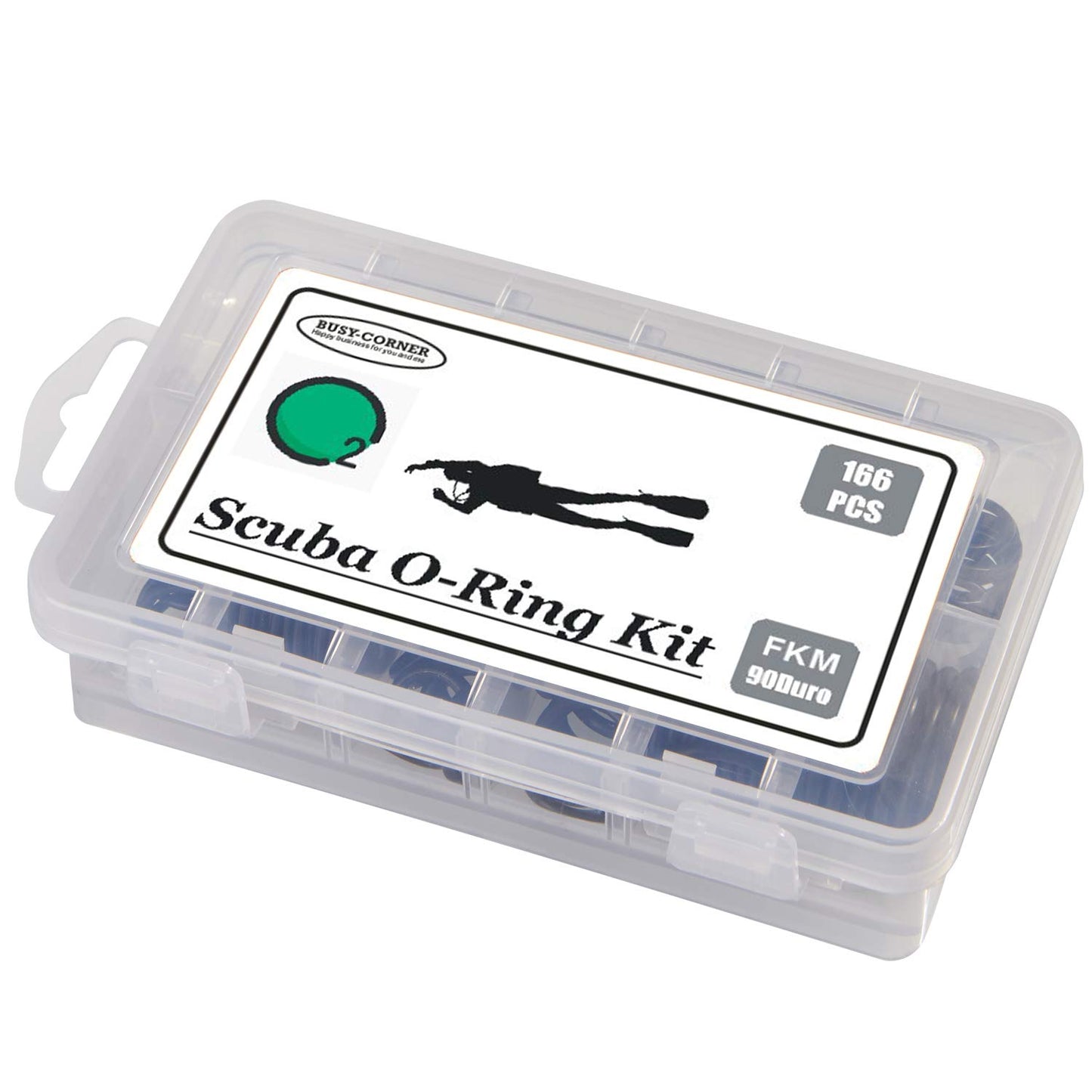 166 Pieces O-Ring Kit