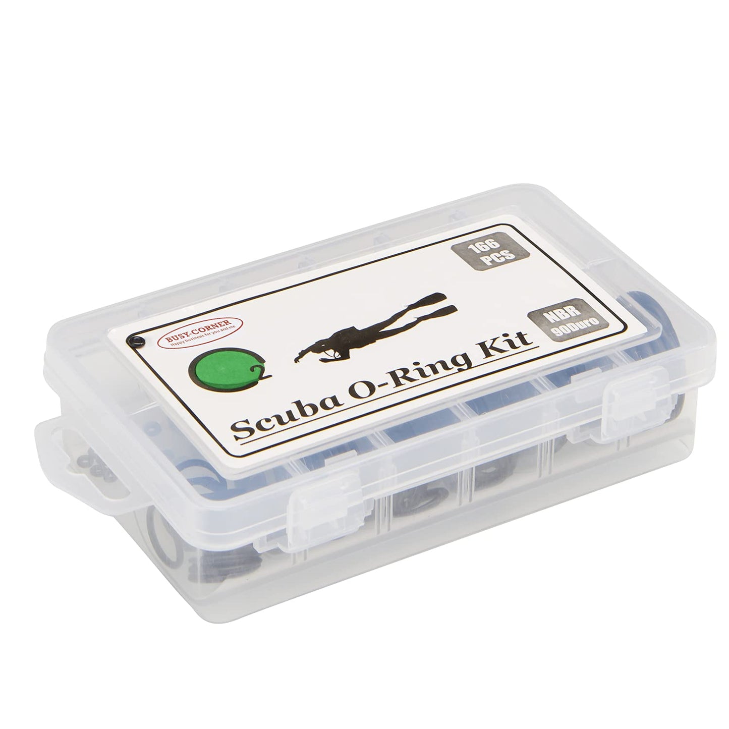166 Pieces O-Ring Kit
