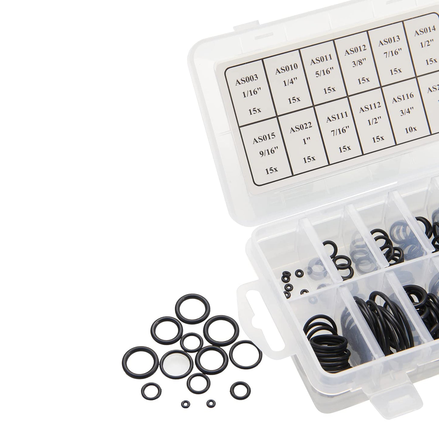 166 Pieces O-Ring Kit