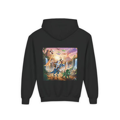 Youth Hoodie Safari Animal Adventure