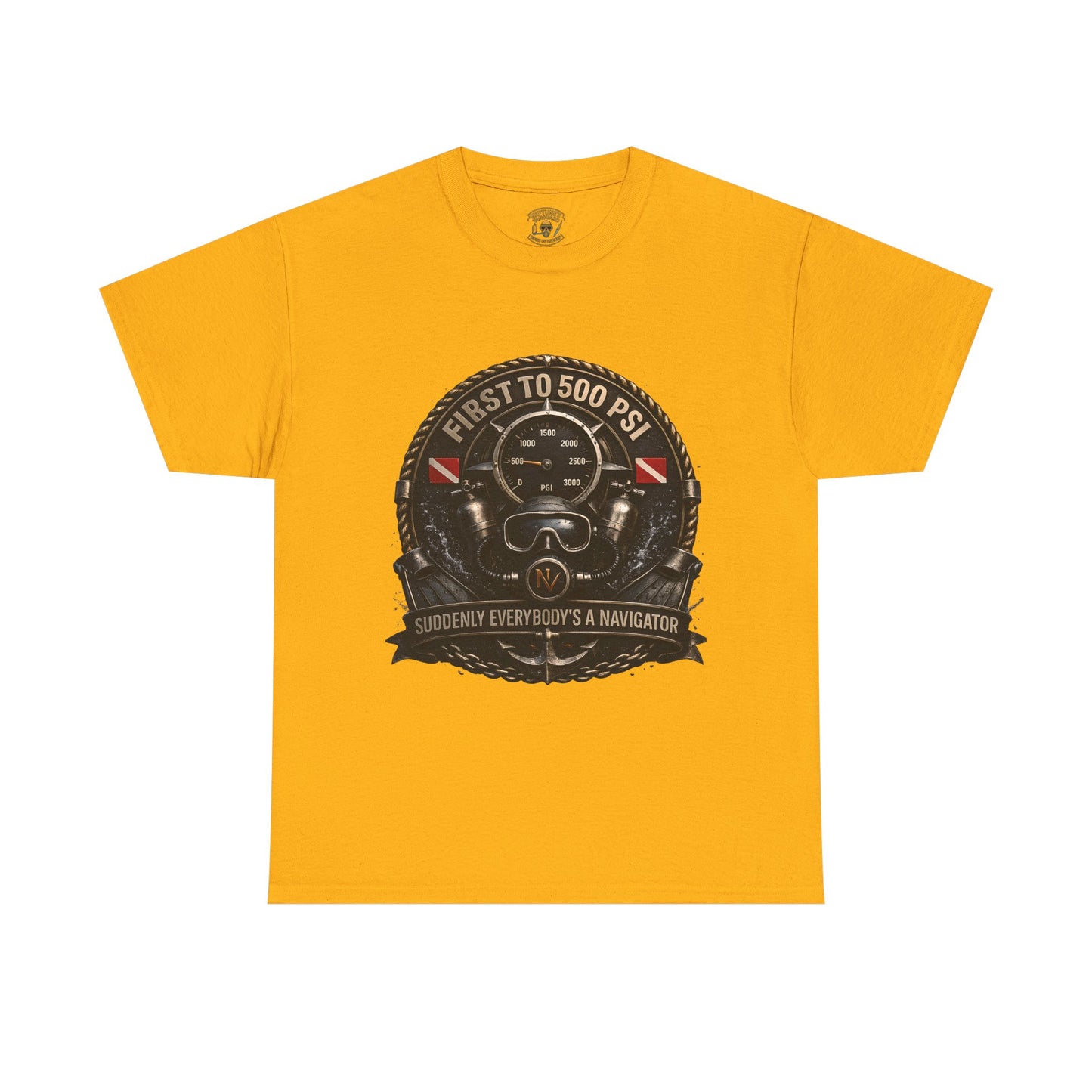 First to 500 PSI Scuba Diver Shirt