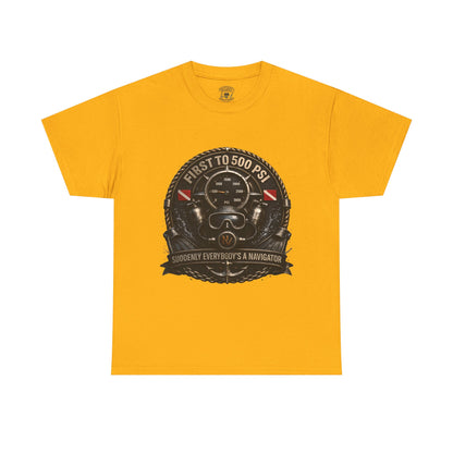 First to 500 PSI Scuba Diver Shirt