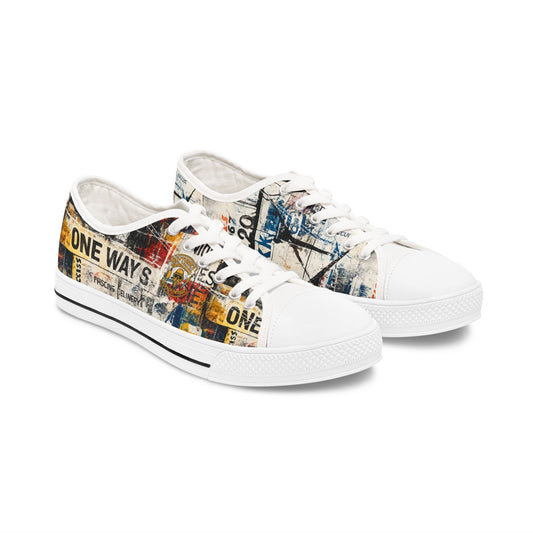 Low Top Sneakers Distressed Urban Street