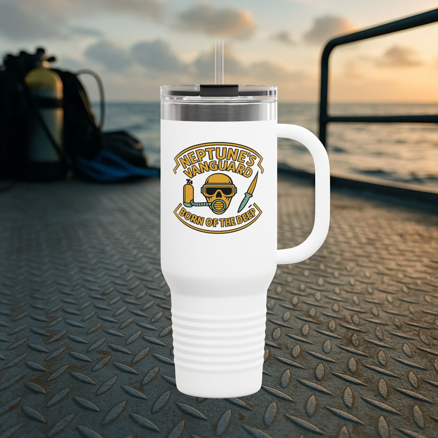 Stainless Steel Insulated Travel Mug 40oz