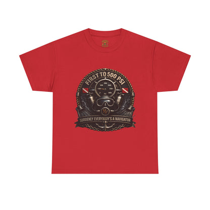 First to 500 PSI Scuba Diver Shirt
