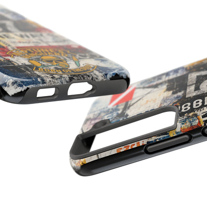 Grunge Street Collage Tough Phone Case