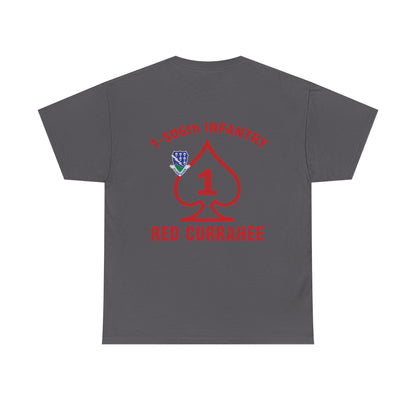 1-506th Infantry “Red Currahee” OG T-Shirt