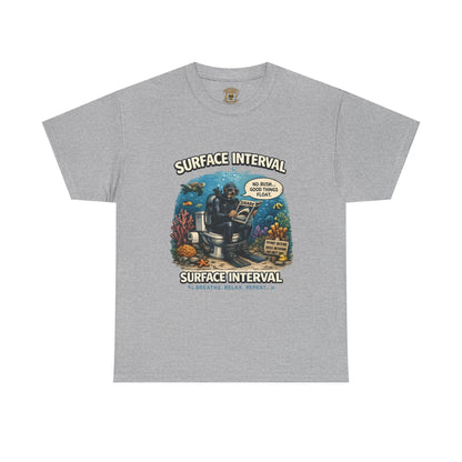 Funny Scuba Diver T Shirt | No Rush Good Things Float