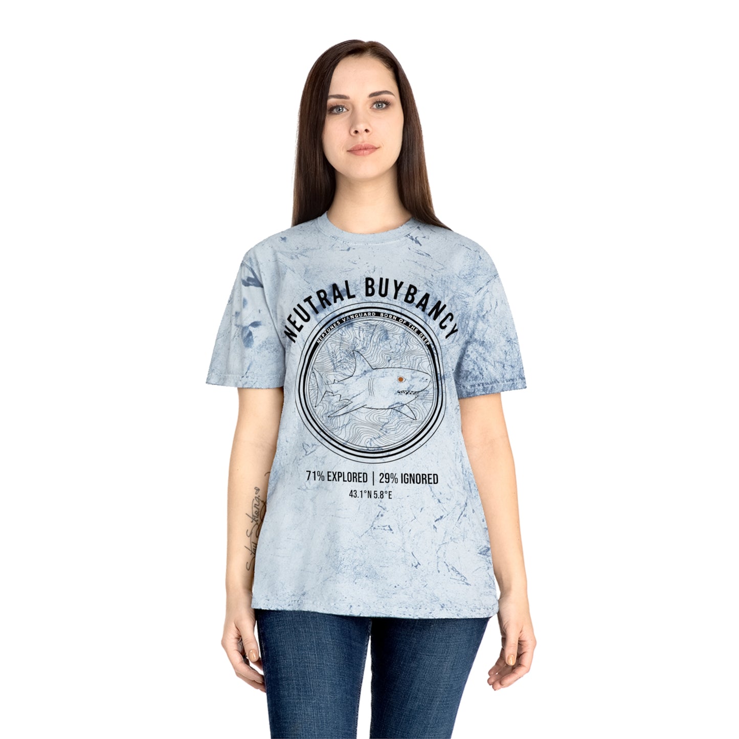 Neutral Buoyancy Tie-Dye Tee