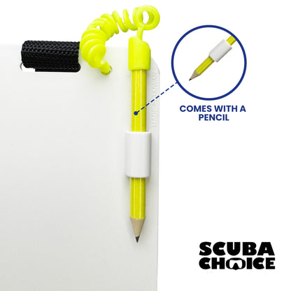 Diving Slate with Clip & Graphite Pencil