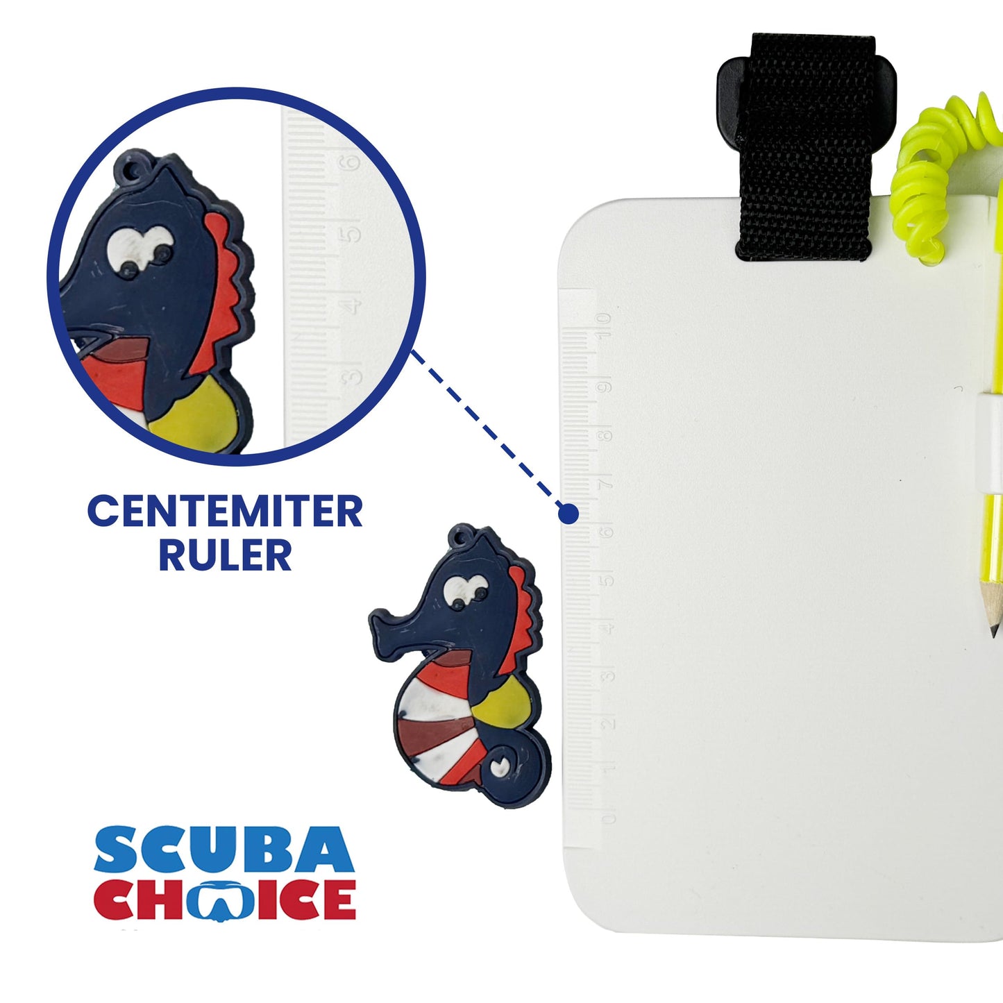 Diving Slate with Clip & Graphite Pencil