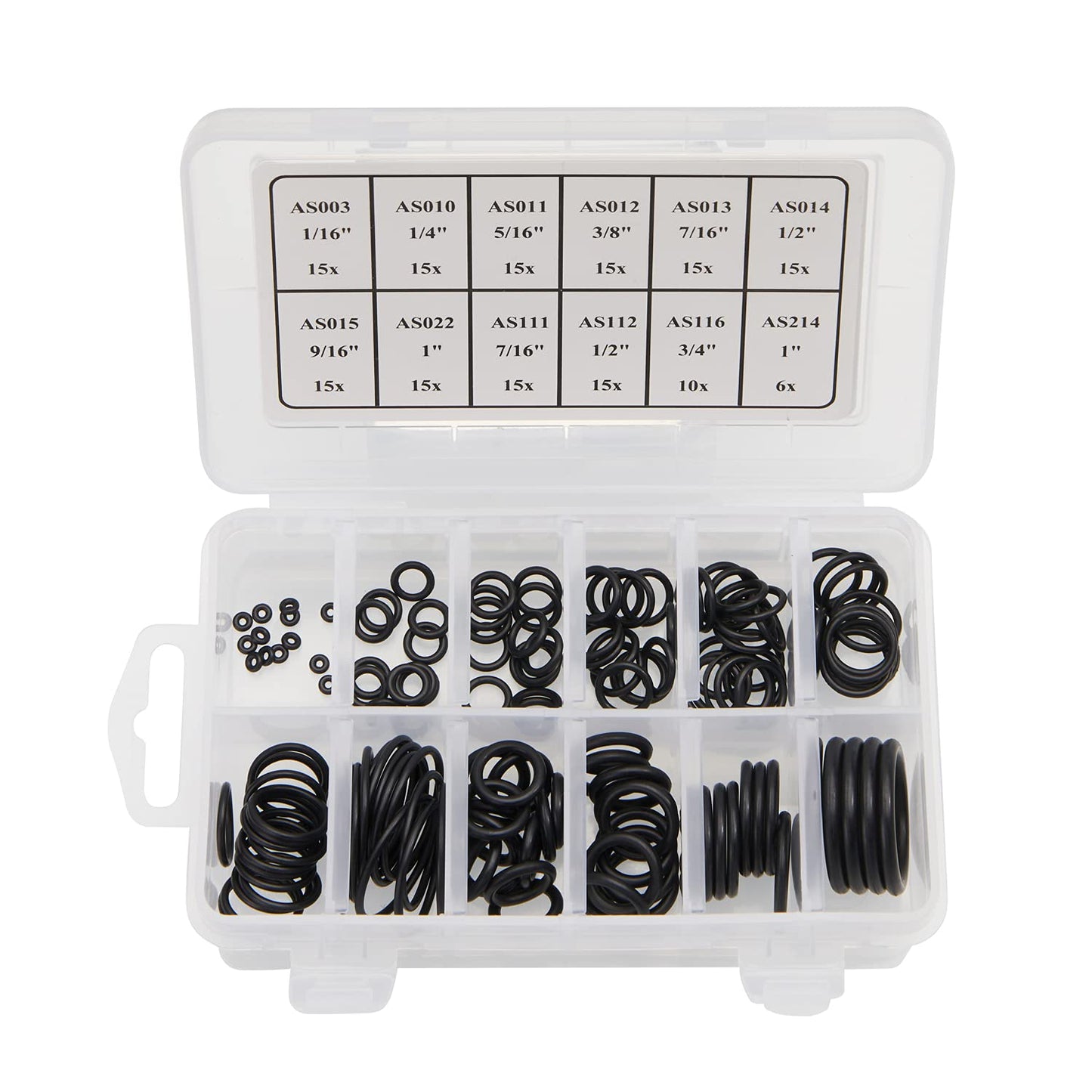 166 Pieces O-Ring Kit