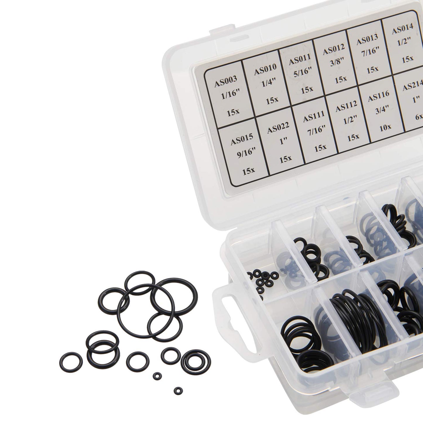 166 Pieces O-Ring Kit