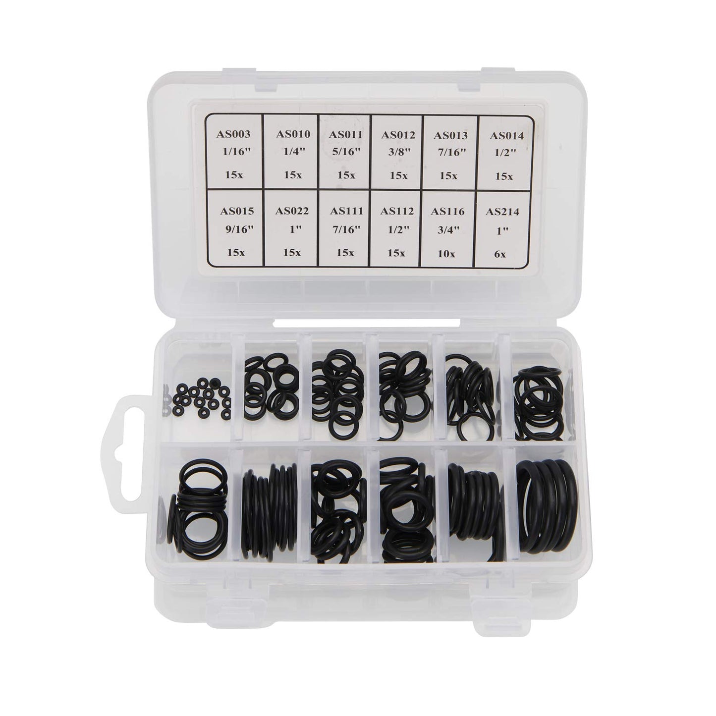 166 Pieces O-Ring Kit