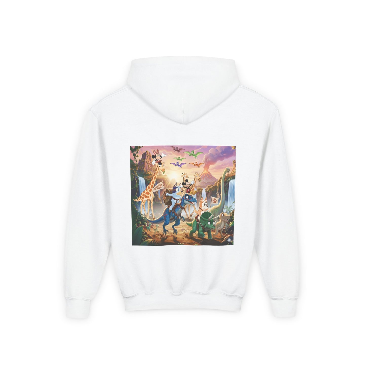 Youth Hoodie Safari Animal Adventure