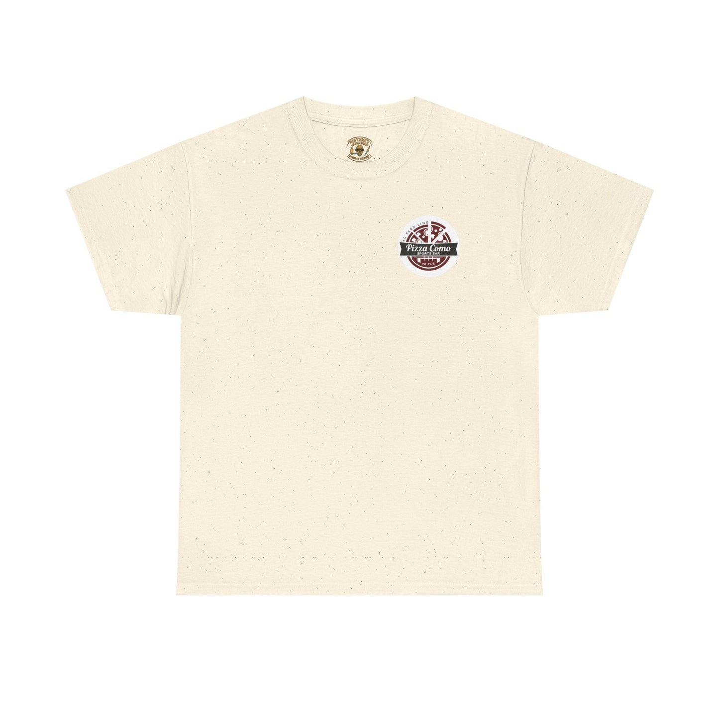 Classic 50 Yard Line Pizza Como Logo T Shirt