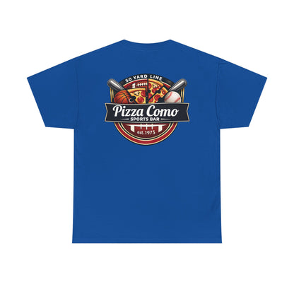 Pizza Como Sports Bar Logo T Shirt