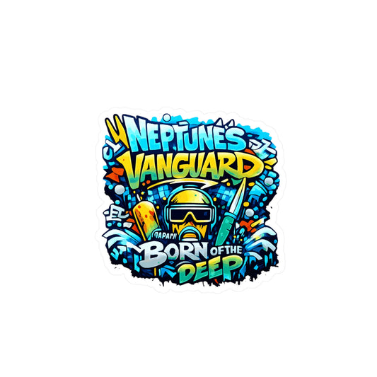 Neptune’s Vanguard 'Born of the Deep Vinyl Sticker