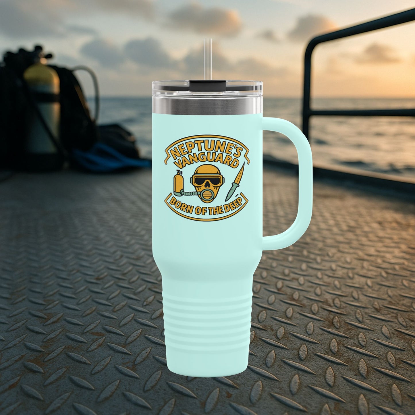 Stainless Steel Insulated Travel Mug 40oz