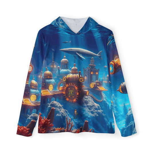 Underwater Steampunk Submarine Hooded