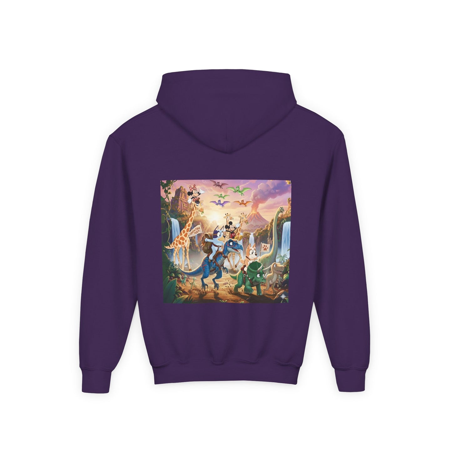 Youth Hoodie Safari Animal Adventure