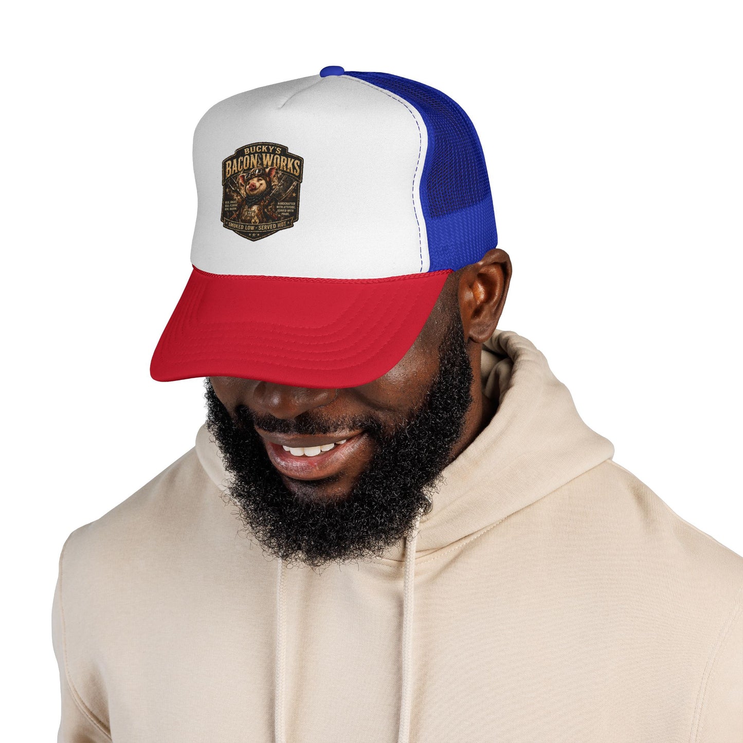 Bucky’s Bacon Works Trucker Cap