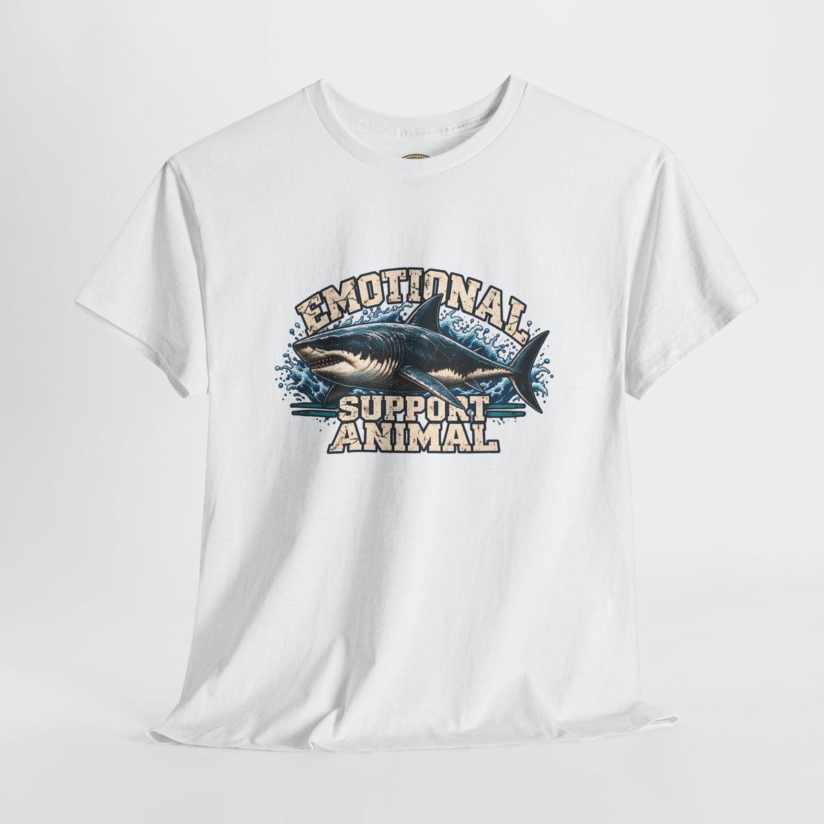 Emotional Support Animal Shark Tee