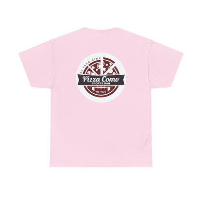Classic 50 Yard Line Pizza Como Logo T Shirt