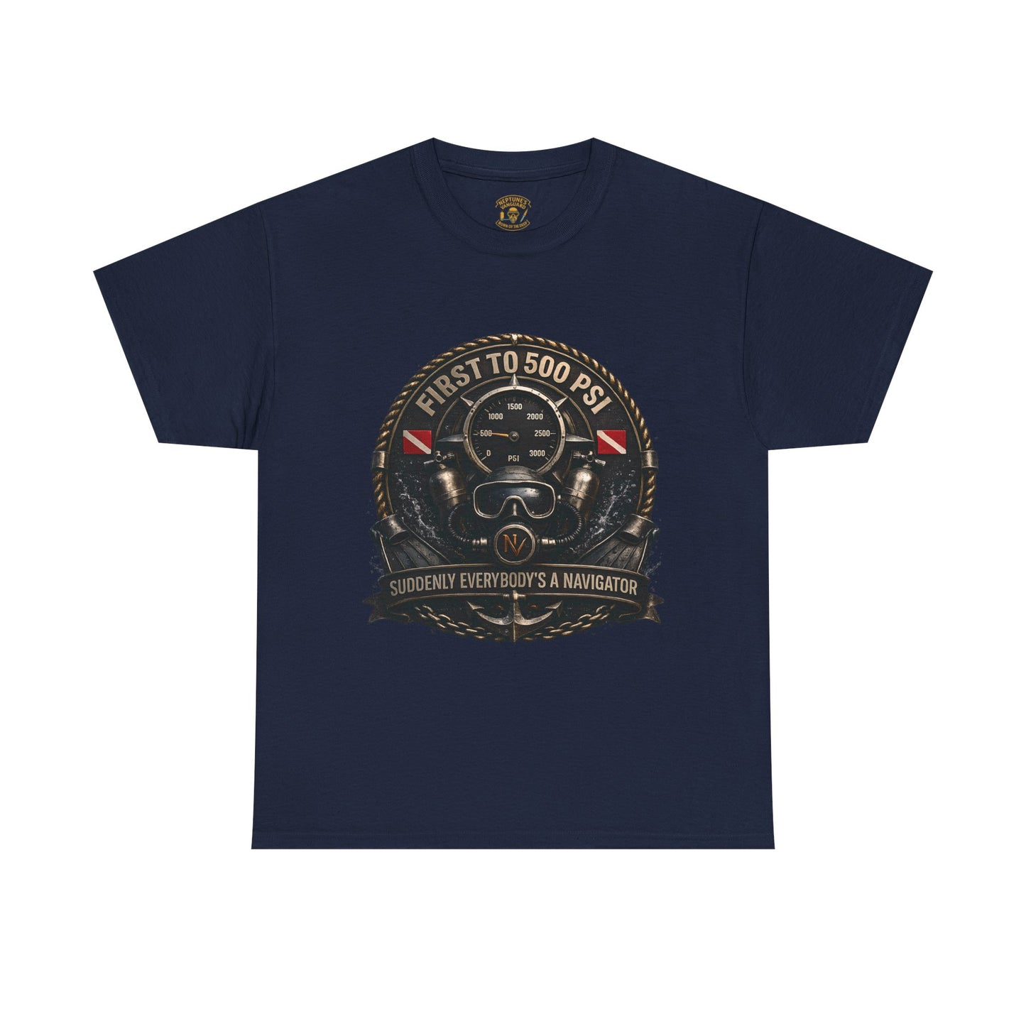 First to 500 PSI Scuba Diver Shirt
