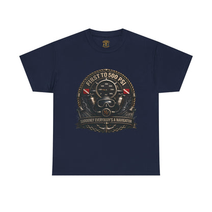 First to 500 PSI Scuba Diver Shirt