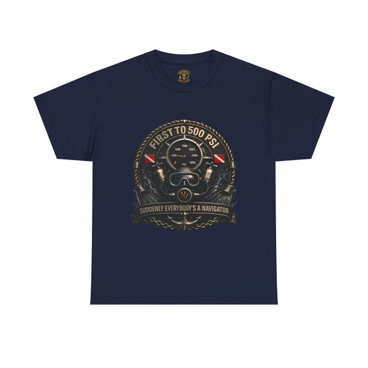 First to 500 PSI Scuba Diver Shirt