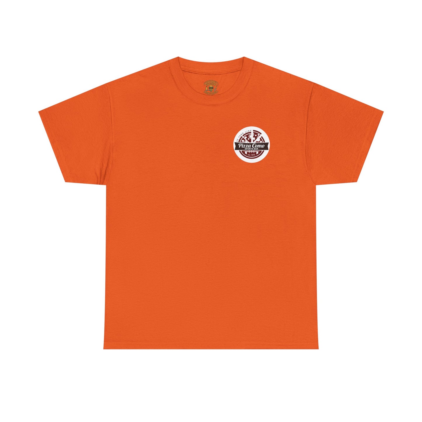 Classic 50 Yard Line Pizza Como Logo T Shirt