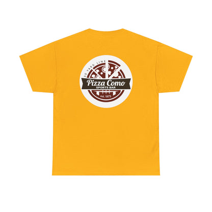Classic 50 Yard Line Pizza Como Logo T Shirt