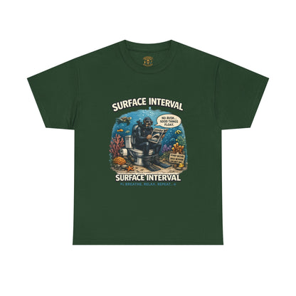 Funny Scuba Diver T Shirt | No Rush Good Things Float