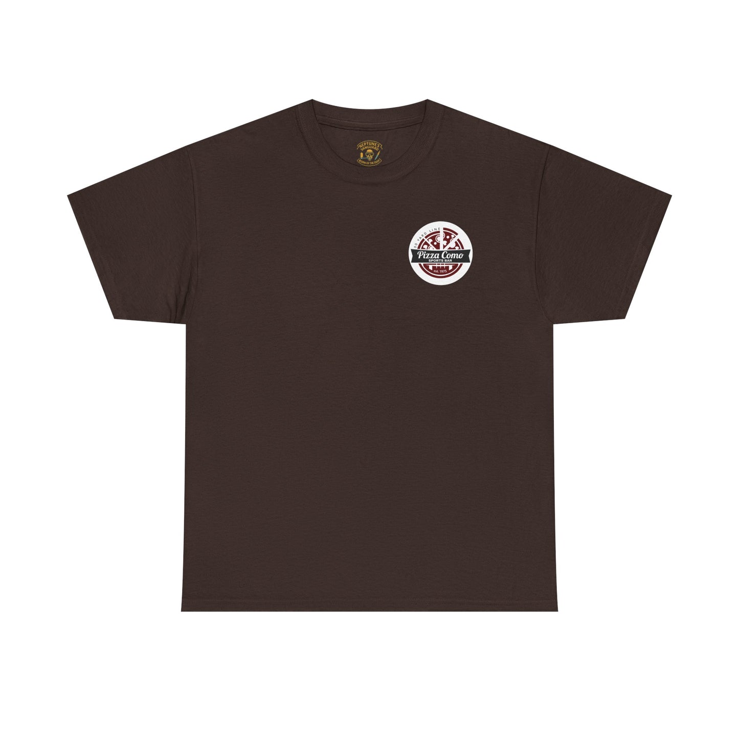 Classic 50 Yard Line Pizza Como Logo T Shirt