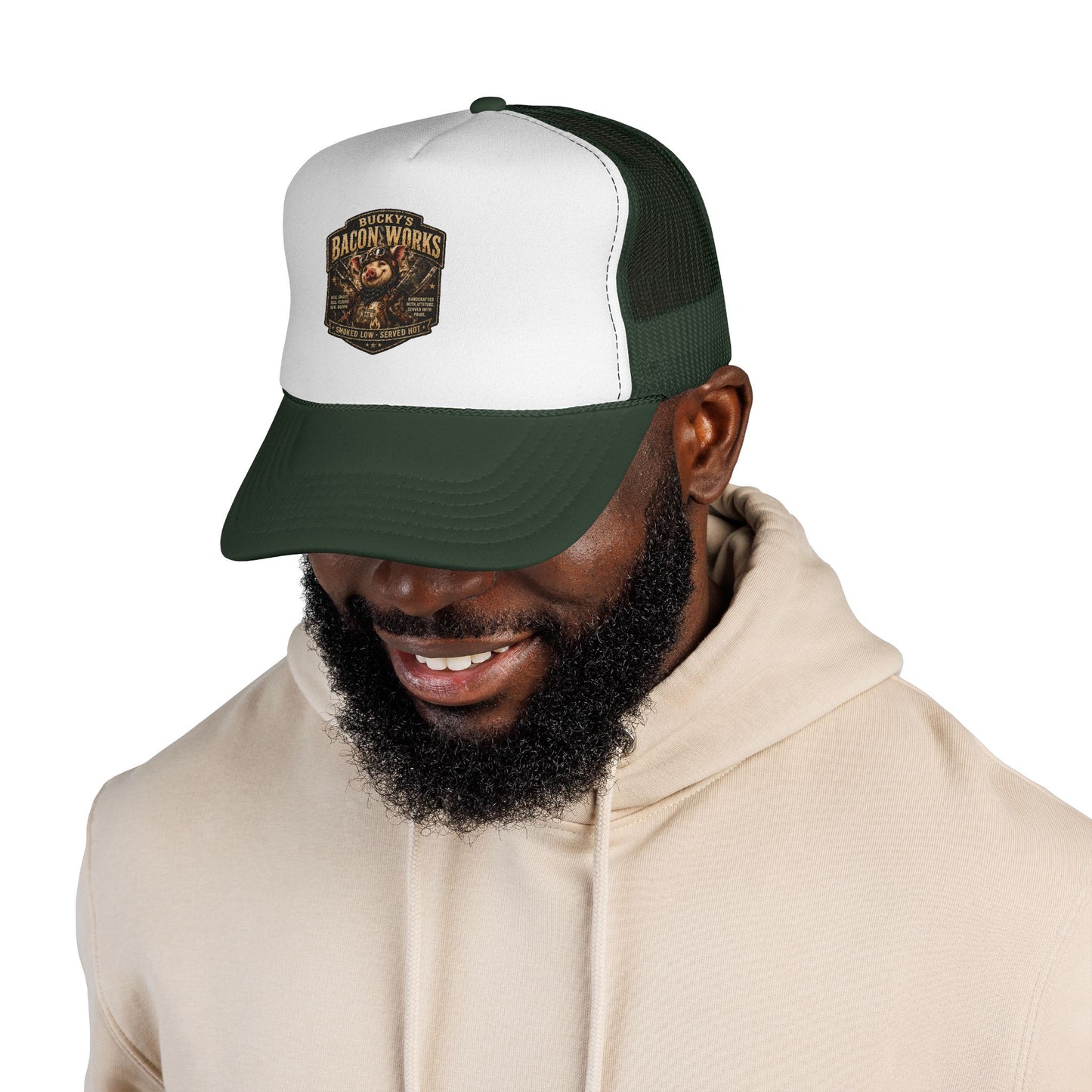 Bucky’s Bacon Works Trucker Cap