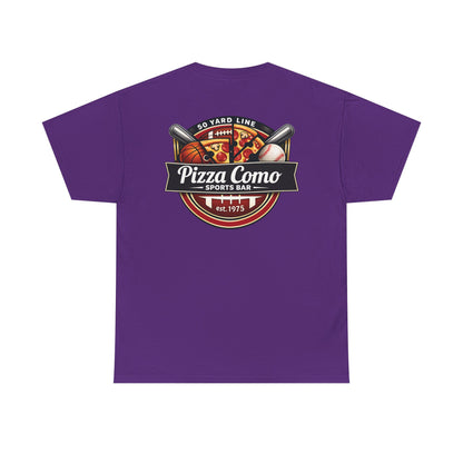 Pizza Como Sports Bar Logo T Shirt