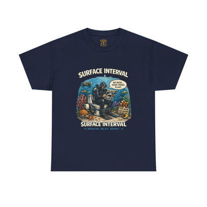 Funny Scuba Diver T Shirt | No Rush Good Things Float