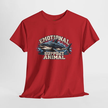 Emotional Support Animal Shark Tee