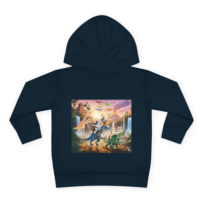 Toddler Hoodie — Cute Safari Animal Adventure Pullover