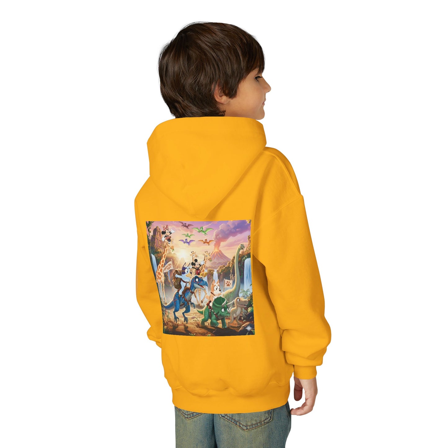 Youth Hoodie Safari Animal Adventure