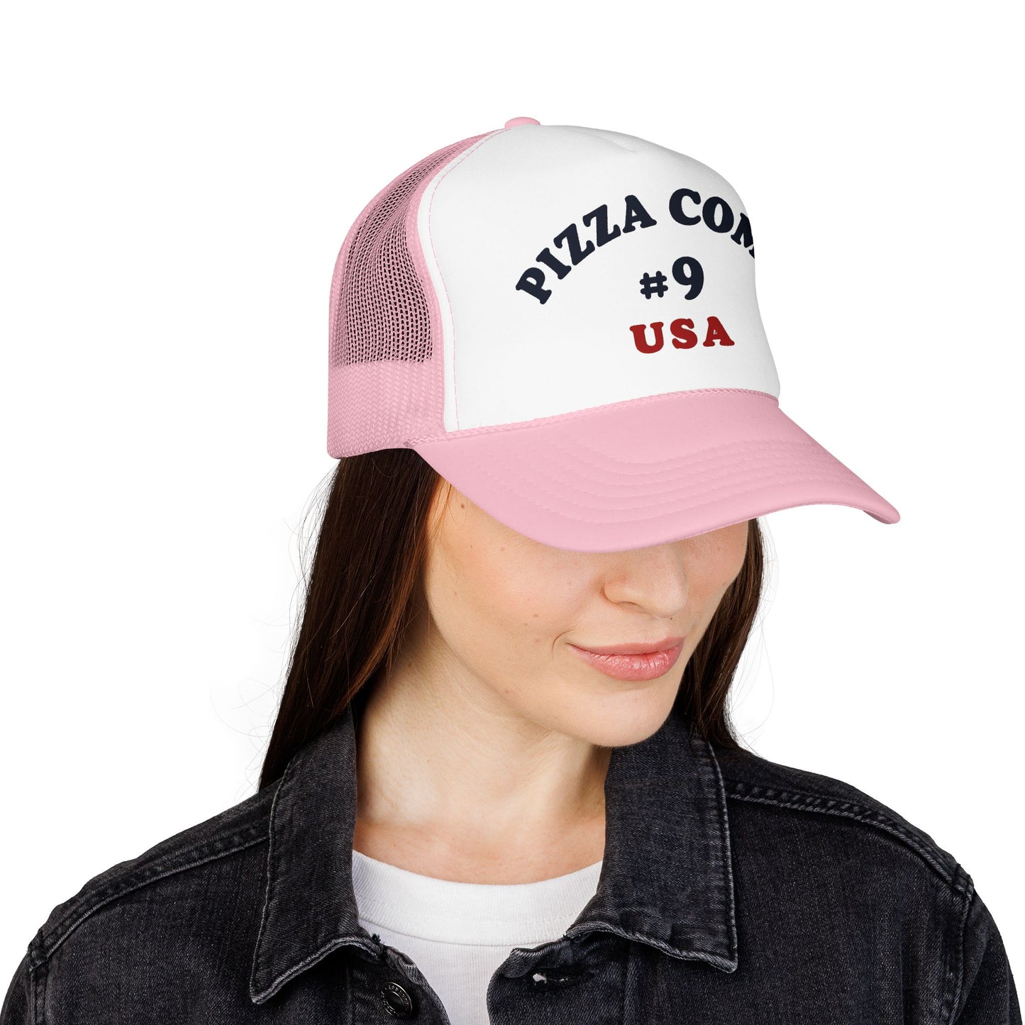 Pizza Como #9 USA 1975 Design Remake Trucker Hat