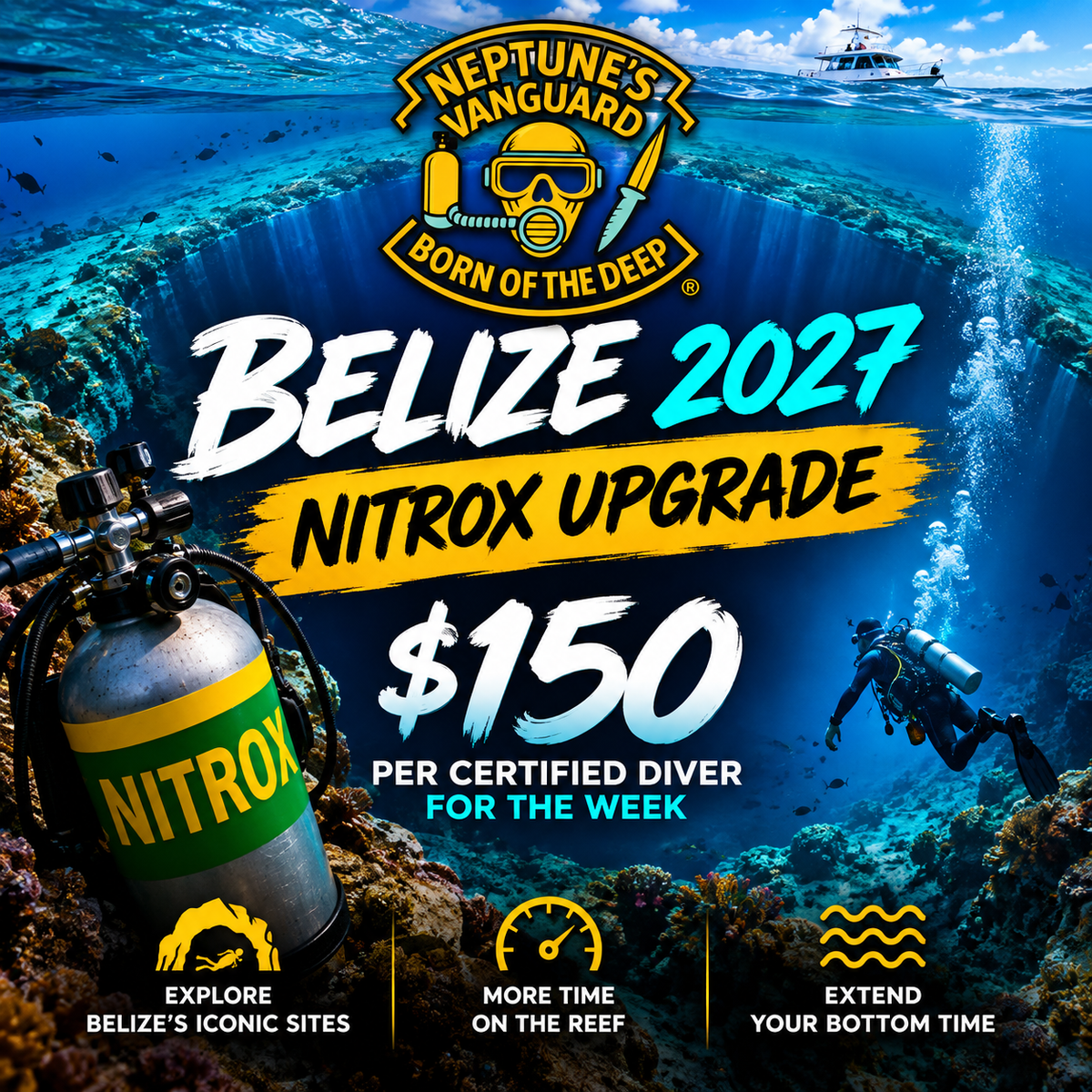 Nitrox Upgrade • Neptune’s Vanguard® Dive Trips