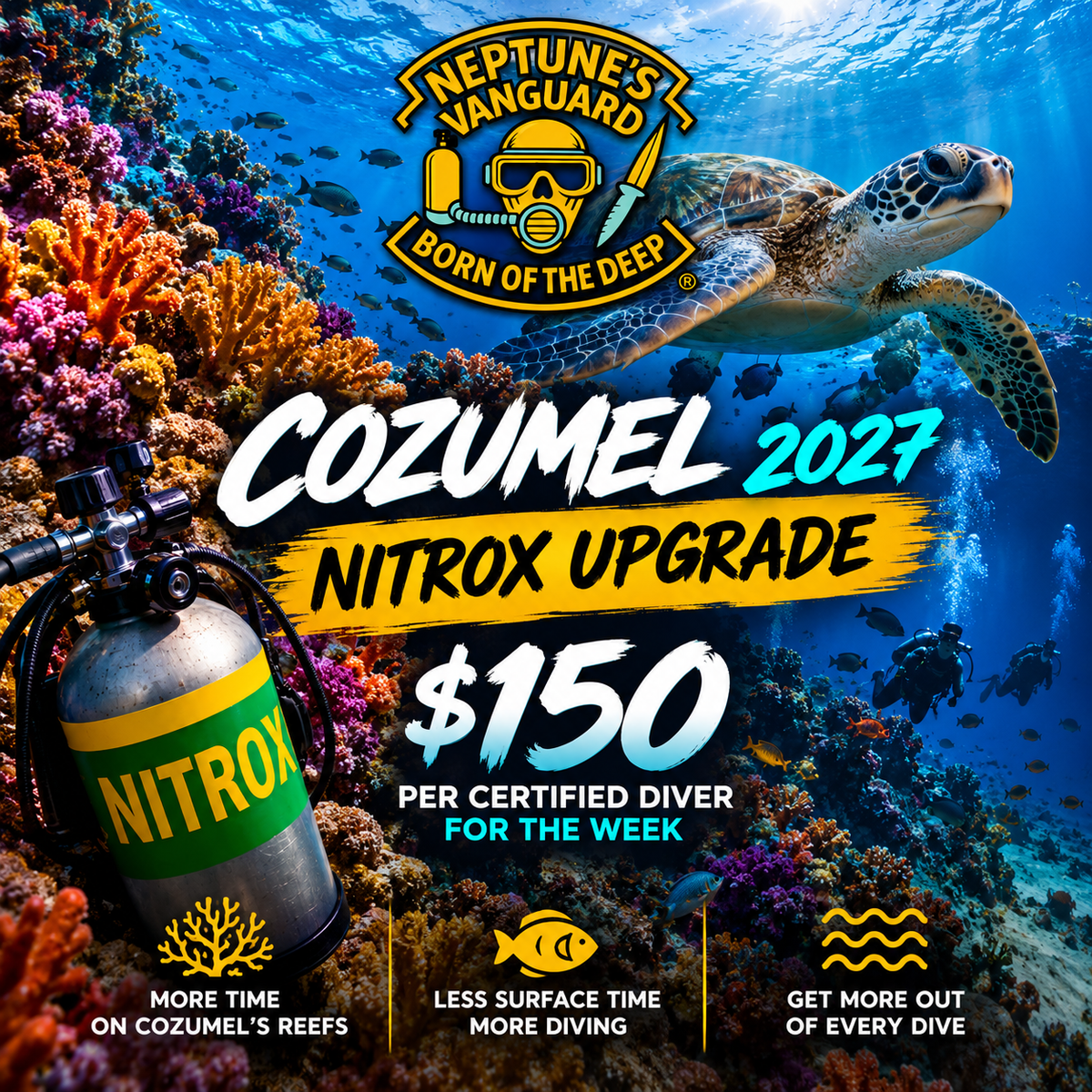 Nitrox Upgrade • Neptune’s Vanguard® Dive Trips