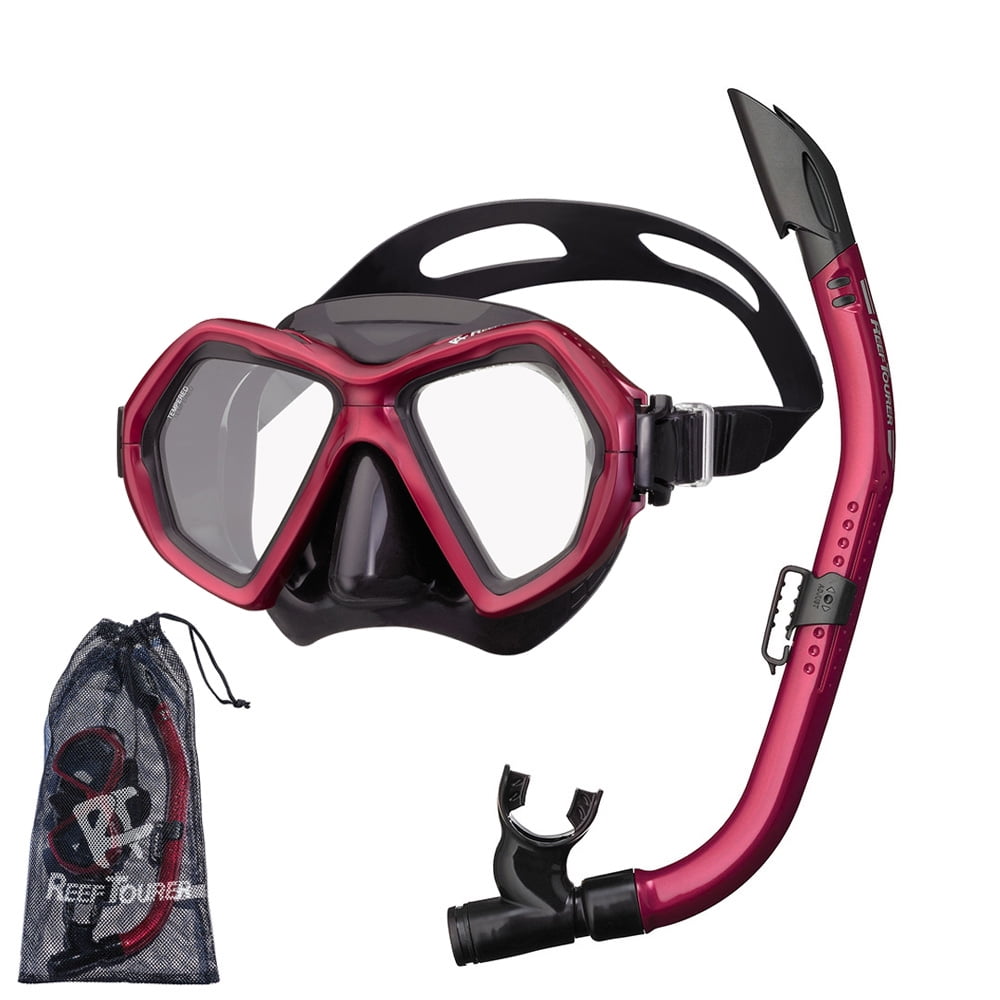 Mask & Snorkel Set, White